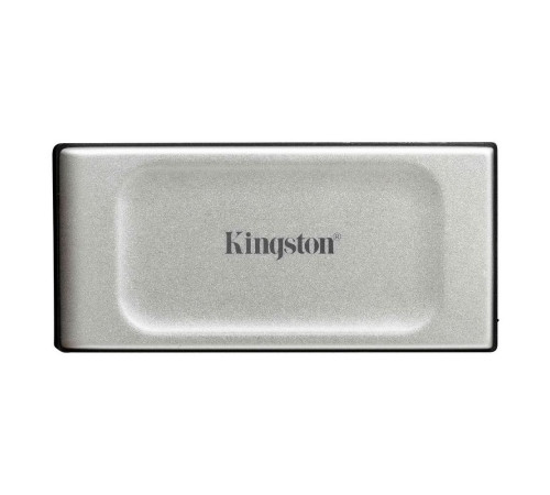 Внешний накопитель SSD 4TB Kingston XS2000, USB 3.2, серебристый