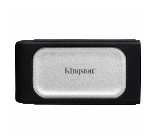 Внешний накопитель SSD 4TB Kingston XS2000, USB 3.2, серебристый