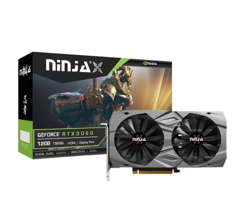 Видеокарта Ninja (Sinotex) RTX3060 12GB, GDDR6/192-bit