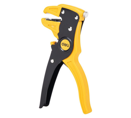 Автоматические клещи (стриппер) Deli DL2003 для снятия изоляции, 180мм, диапазон зачистки 0,5-6 мм