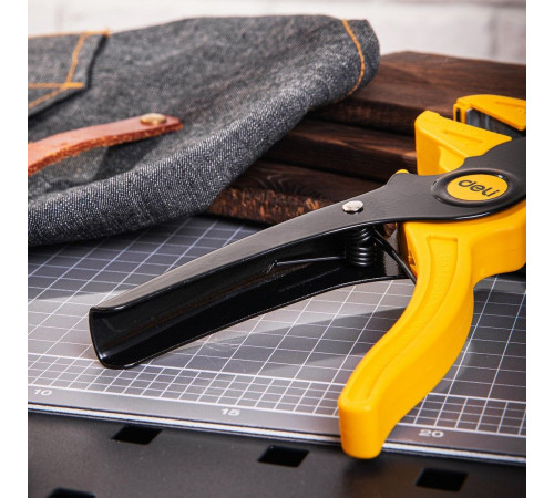 Автоматические клещи (стриппер) Deli DL2003 для снятия изоляции, 180мм, диапазон зачистки 0,5-6 мм