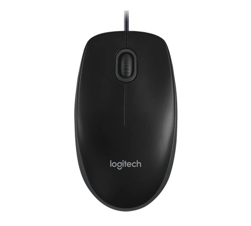 Комплект (клавиатура/мышь) проводной Logitech MK120, черный