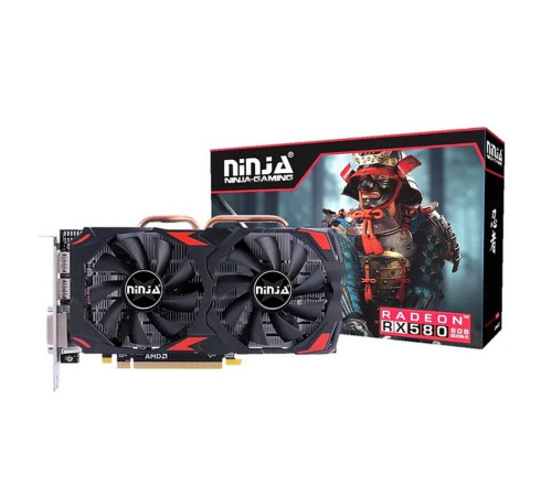Видеокарта Ninja (Sinotex) RX580 8GB, GDDR5/256-bit