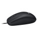 Мышь проводная Logitech M100, USB, черный