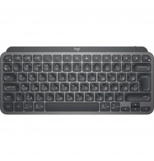 Клавиатура беспроводная Logitech MX Keys Mini Graphite |920-010501| Компактная, черная, Bluetooth LE/Logi Bolt, автоматическая подсветка, встроенная батарея, Type-C коннектор, кабель Type-C - Type-A в комплекте