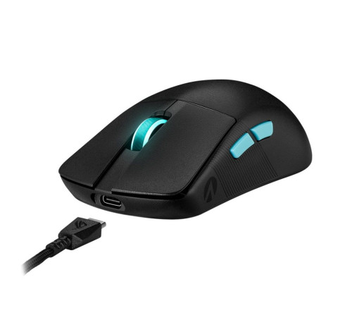 Мышь беспроводная игровая ASUS P713 ROG HARPE ACE AIM LAB EDITION, черный