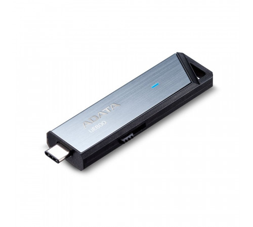 USB накопитель ADATA Elite UE800 AELI-UE800-128G-CSG 128GB OTG 3.2 Gen2, USB Type-C, grey, Retail