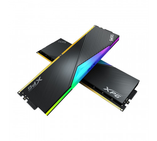 Модуль памяти ADATA 32GB DDR5 6400 DIMM XPG Lancer RGB CL32-39-39, Non-ECC, 1.35V, 2 x 16GB, RT(AX5U6400C3216G-DCLARBK)