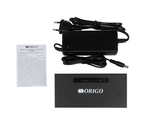 Коммутатор ORIGO OS1206P/60W/A1A, черный
