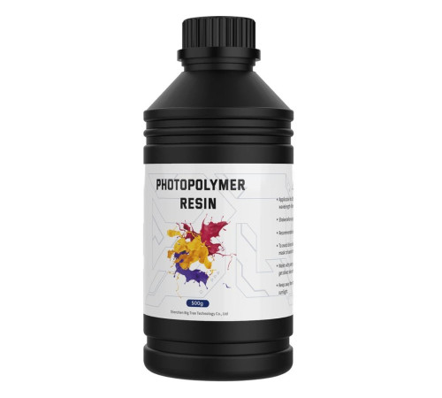 Фотополимерная смола BIQU ABS Resin, голубой, 500 мл
