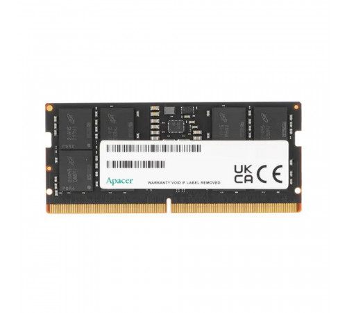 Модуль памяти Apacer 16GB DDR5 4800 SODIMM CL40, 1.2V, 2048x8,  RTL