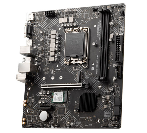 Материнская плата MSI PRO H610M-G WIFI DDR4 (LGA1700)