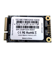Твердотельный накопитель AMD Radeon R5MS1024G5, 1TB, mSATA