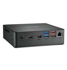 Платформа мини ПК Shuttle NC40U5, Intel i5-1235U/ADL-P 15W CPU/DDR4/HDMI/DP/ Type-C/USB3.2 Gen2/Intel Gigabit LAN/M.2 2280*2/CNVi/15mm 2.5”HDD/черный
