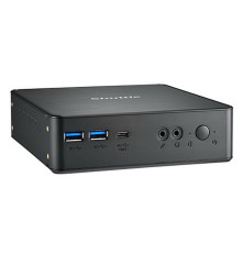 Платформа мини ПК Shuttle NC40U7, Intel i7-1255U/ADL-P 15W CPU/DDR4/HDMI/DP/Type-C/USB3.2 Gen2/Intel Gigabit LAN/M.2 2280*2/CNVi/15mm 2.5”HDD/черный