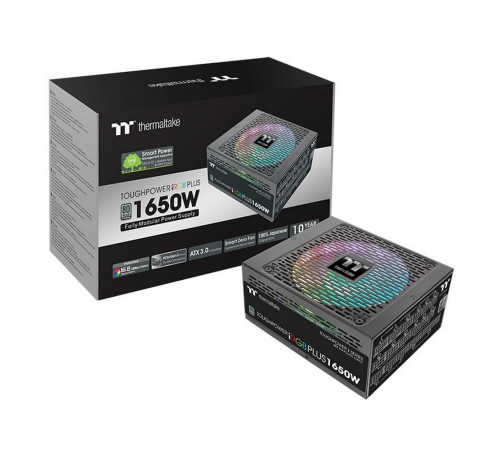 Блок питания 1650 Вт Thermaltake Toughpower iRGB PLUS, черный