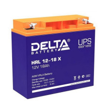 Аккумуляторная батарея Delta HRL 12-18 X