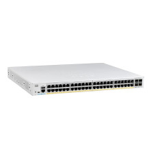 Коммутатор CISCO Catalyst C1000-48T-4X-L, серебристый