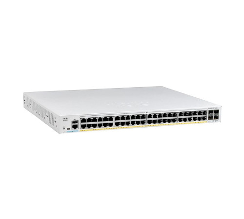 Коммутатор CISCO Catalyst C1000-48T-4X-L, серебристый