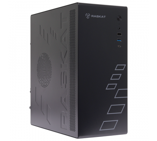 Персональный компьютер Raskat Standart 500  (Intel Core i5 12400, RAM 16Gb, SSD NVMe 480Gb, no OS, kb+ms, black)