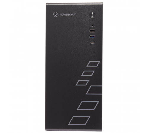 Персональный компьютер Raskat Standart 500  (Intel Core i5 12400, RAM 16Gb, SSD NVMe 480Gb, no OS, kb+ms, black)