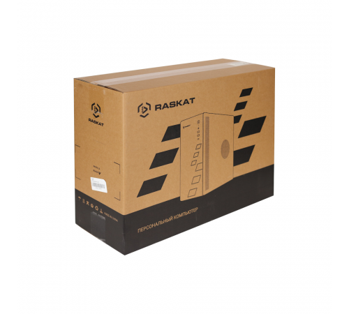 Персональный компьютер Raskat Standart 500  (Intel Core i5 12400, RAM 16Gb, SSD NVMe 480Gb, no OS, kb+ms, black)