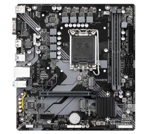 Материнская плата Gigabyte B760M H DDR4 (LGA1700)