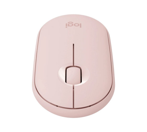 Мышь беспроводная Logitech Pebble M350, розовый