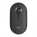 Мышь беспроводная Logitech Pebble M350 Black черная, оптическая, 1000dpi, 2.4GHz, USB-ресивер, бесшумная, под обе руки