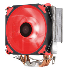 Вентилятор для процессора Silverstone AR12I-edm, черный/красный