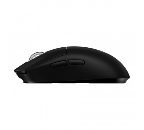 Мышь игровая Logitech PRO X Superlight Black черная, беспроводная Lightspeed, cенсор Hero 25K 100-25600dpi, 6 кнопок, облегченная 63гр, USB кабель 1,8м, под обе руки