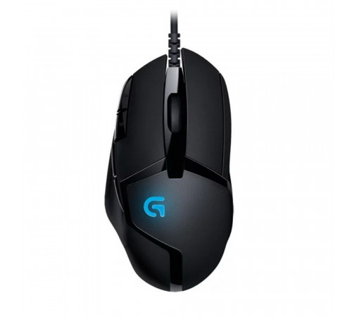 Мышь игровая Logitech G402 Hyperion Fury черная, лазерная, 4000dpi, USB, 2м, 8 кнопок, подсветка, под правую руку