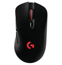 Мышь беспроводная игровая Logitech G703 Lightspeed, 100-25600 dpi (Hero25K), 2.4GHz + USB, 5 программируемых кнопок + колесо прокрутки, RGB-подсветка, черный