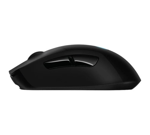 Мышь беспроводная игровая Logitech G703 Lightspeed, 100-25600 dpi (Hero25K), 2.4GHz + USB, 5 программируемых кнопок + колесо прокрутки, RGB-подсветка, черный