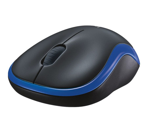 Мышь беспроводная Logitech M185, синий