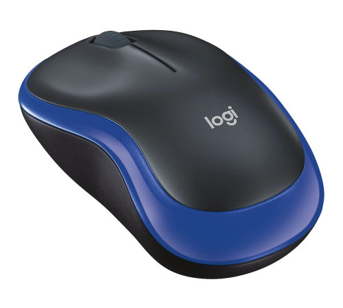 Мышь беспроводная Logitech M185, синий