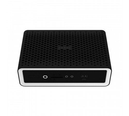Платформа мини ПК ZOTAC ZBOX NANO, Intel i5-1335U/2 DDR5 SODIMM/M.2 SSD/2.5" SATAIII BAY/2 GLAN/SFF/FANLESS/WIFI/BT/USBDRV/DP/HDMI/EU PLUG/черный