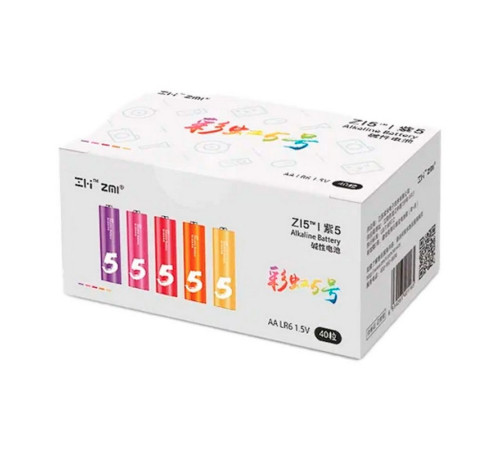 Элемент питания ZMI ZI5 AA540 AA alkaline (40 шт./уп.)