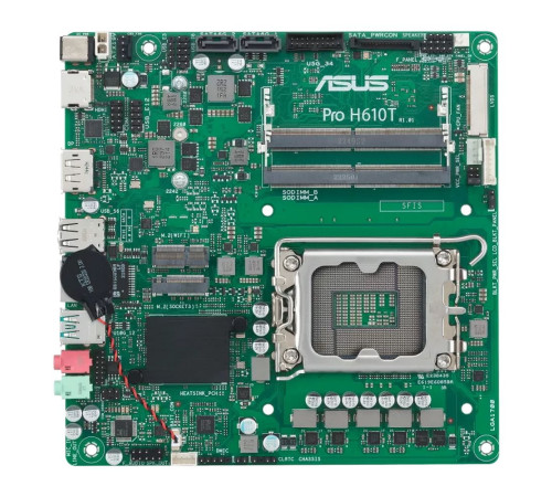 Материнская плата ASUS PRO H610T-CSM (LGA1700)