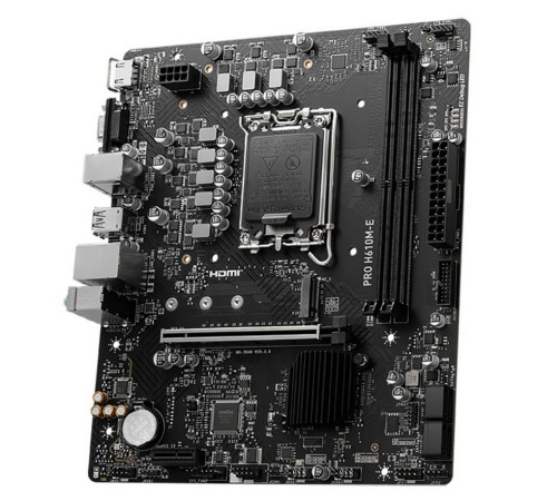 Материнская плата MSI PRO H610M-E (LGA1700)