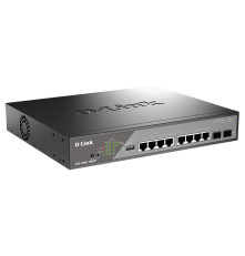 Коммутатор D-Link DSS-200G-10MPP/A1A, черный
