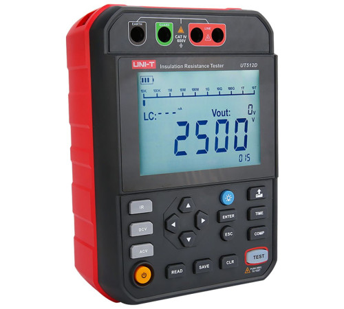 Измеритель сопротивления изоляции UNI-T UT512D