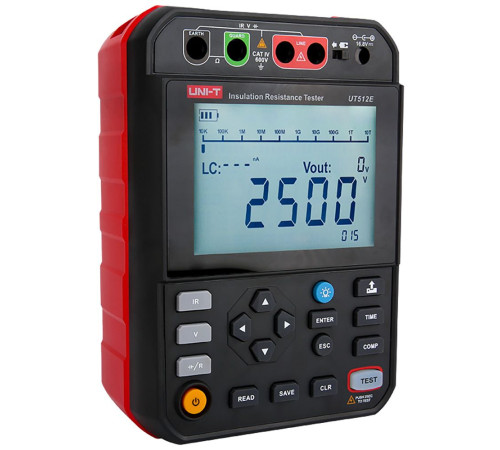 Измеритель сопротивления изоляции UNI-T UT512E