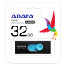 USB накопитель 32GB ADATA UV220 USB 2.0, черный/голубой