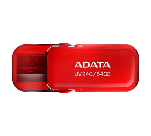 USB накопитель 64GB ADATA UV240 USB 2.0, красный