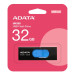 USB накопитель 32GB ADATA UV320 USB 3.2 Gen1, черный/синий