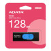 USB накопитель 128GB ADATA UV320 USB 3.2 Gen1, черный/синийй