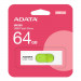 USB накопитель ADATA 64GB USB 3.2 Gen1 AUV320-64G-RWHGN White/Green
