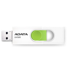 USB накопитель 512GB ADATA UV320 USB 3.2 Gen1, белый/зеленый