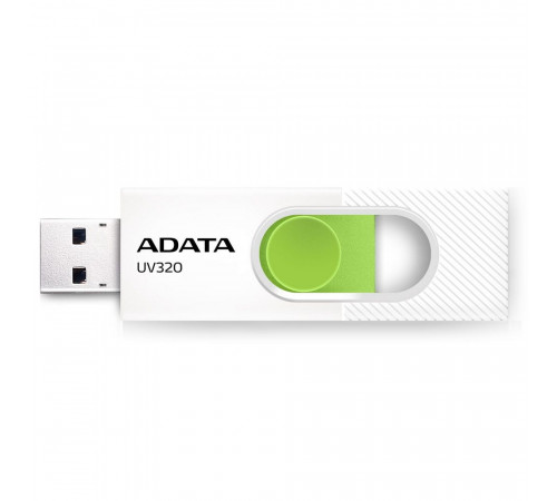 USB накопитель ADATA 256GB USB 3.2 Gen1 AUV320-256G-RWHGN White/Green